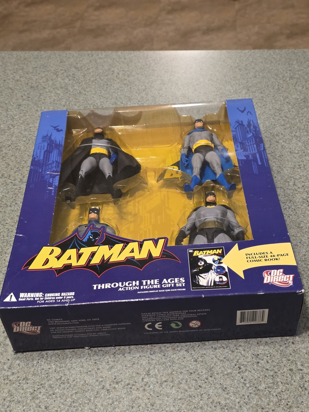 2007 DC Direct "Batman Through the Ages" Action Figure Gift Set